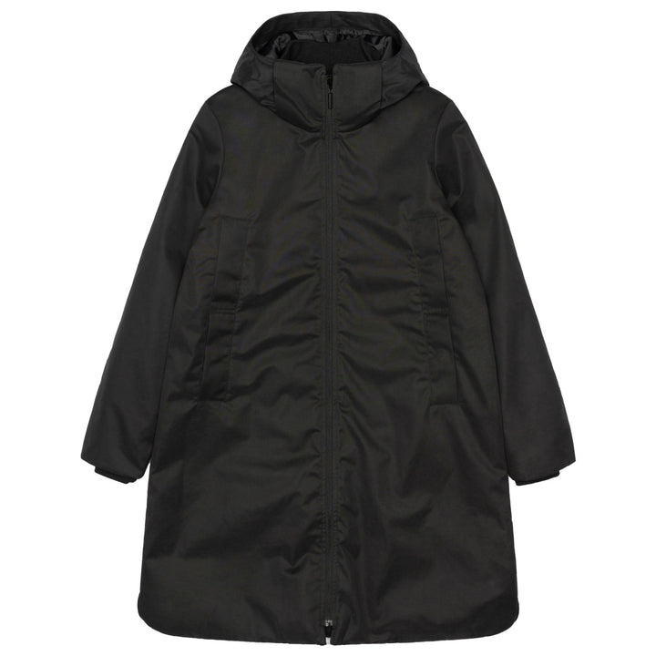 Hoodet Coat - black