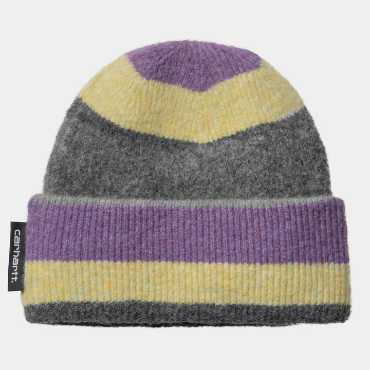 Sundling Beanie - Stripe Jacquard, Aura