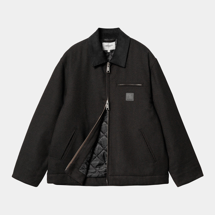 Truman Coat  Chocolate / Black