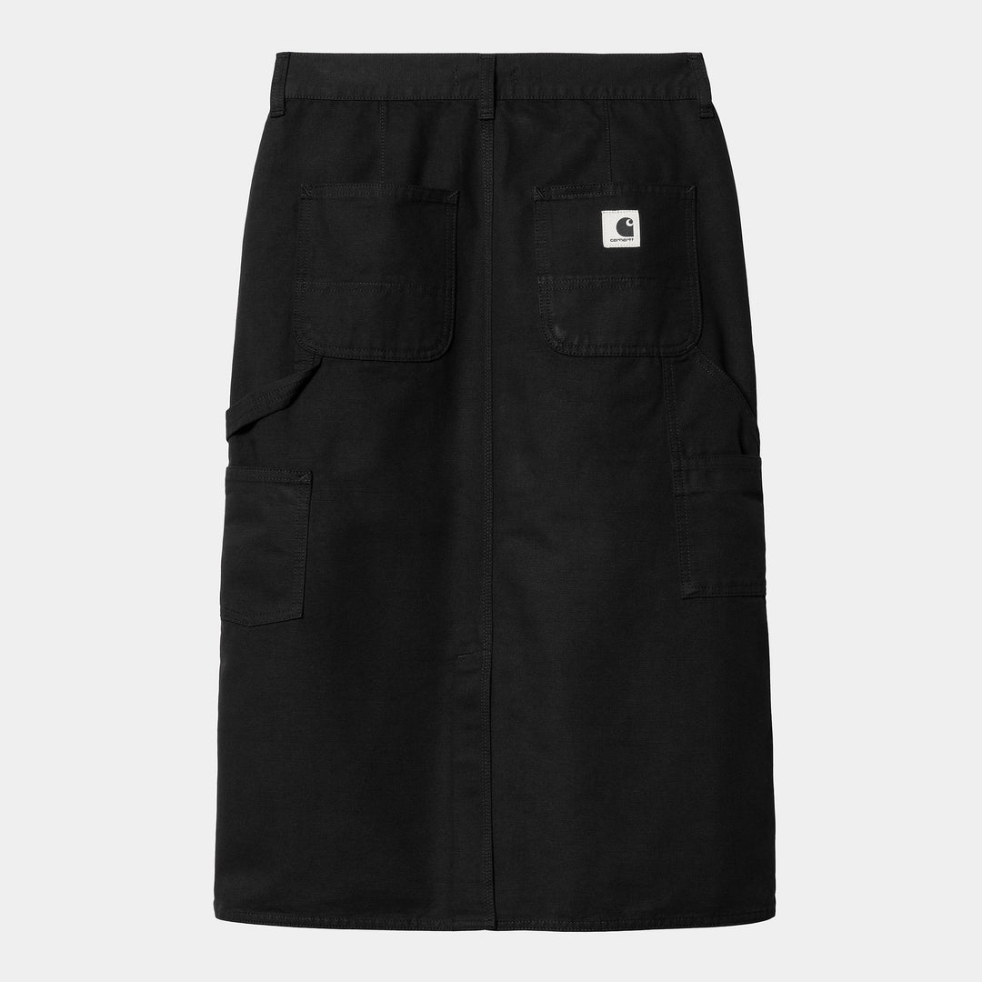 Double Knee Skirt - black