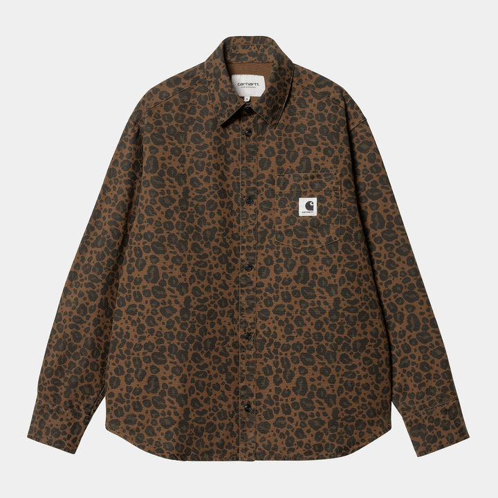 W' L/S Leo Shirt - tamarind