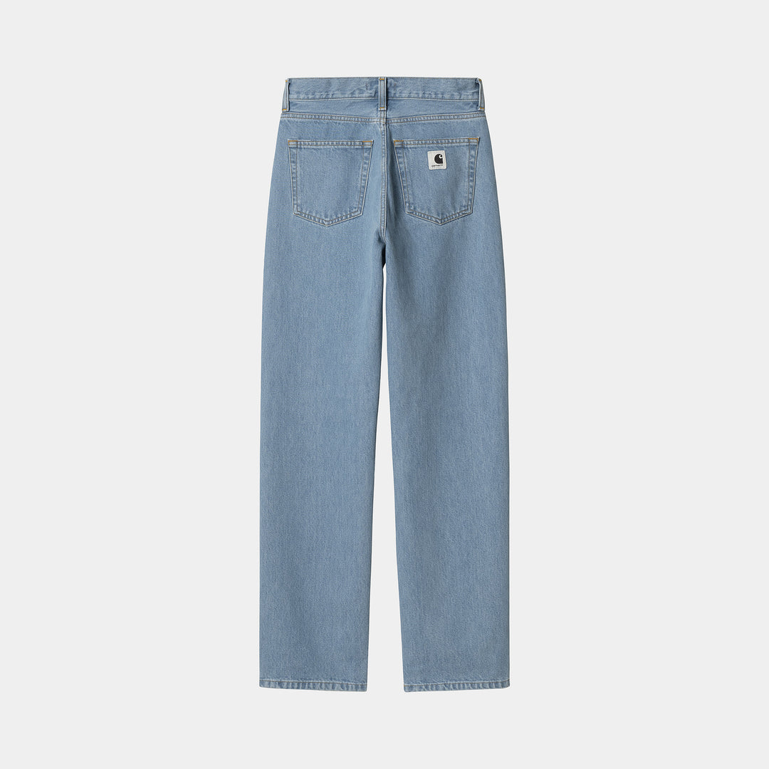 W' Noxon Pant -  Blue stone bleached no length