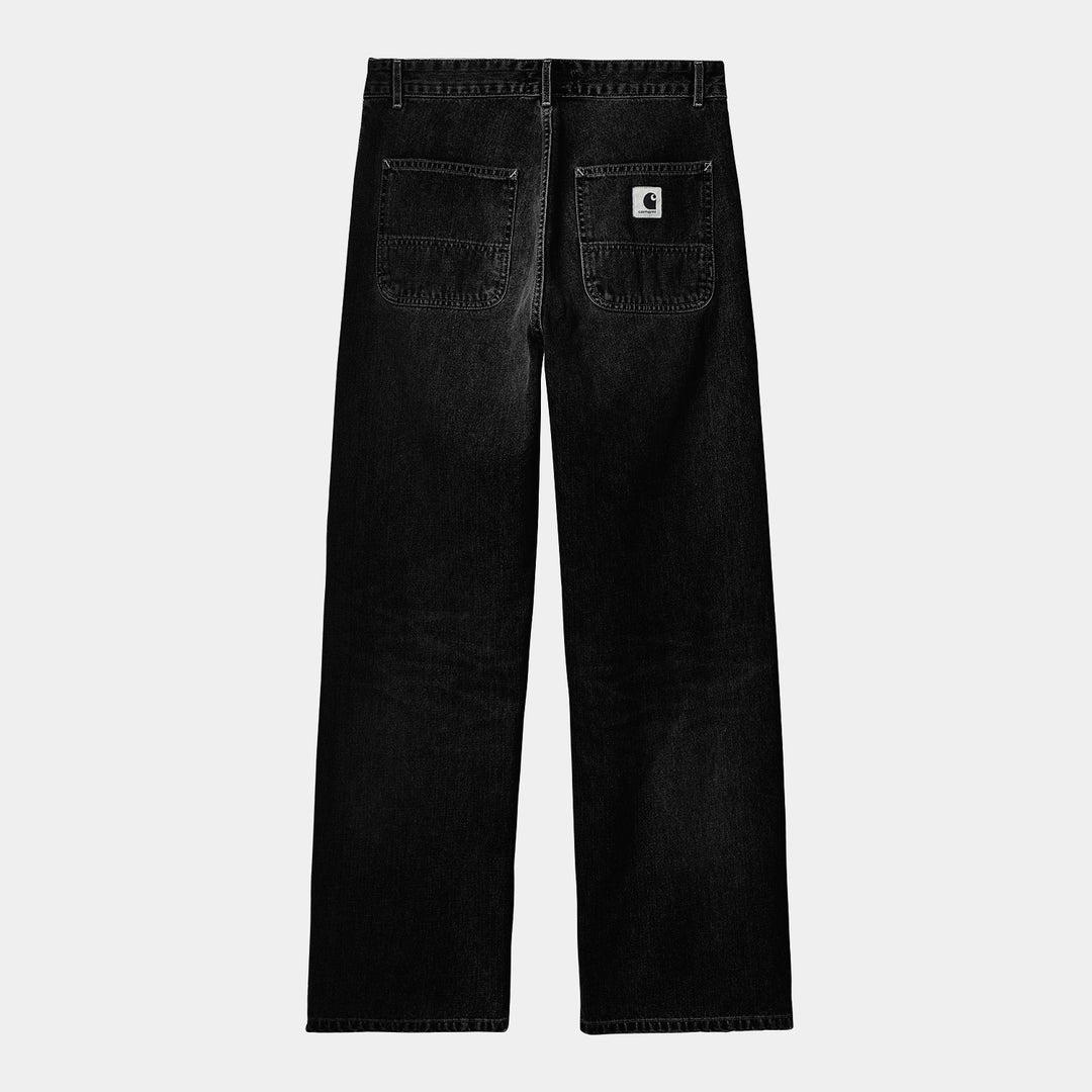 W´ Simple Pant  - black stones washed
