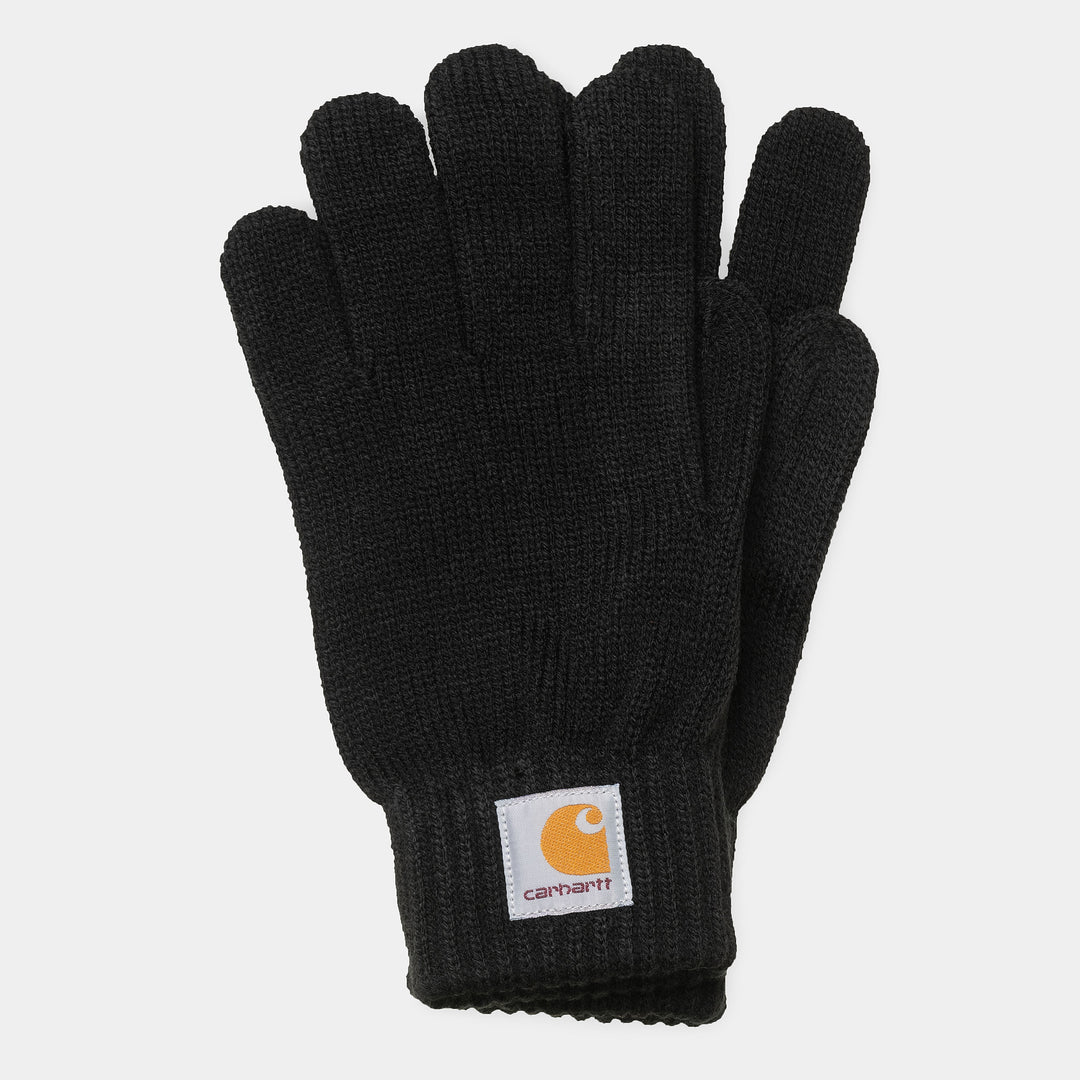 Acrylic Watch Gloves - black