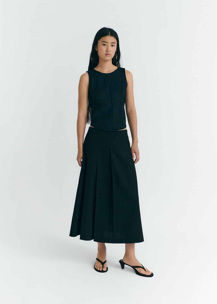 BLACK BAHIA SKIRT