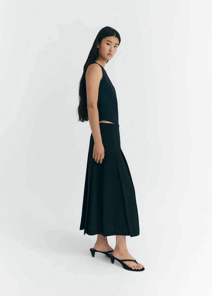 BLACK BAHIA SKIRT