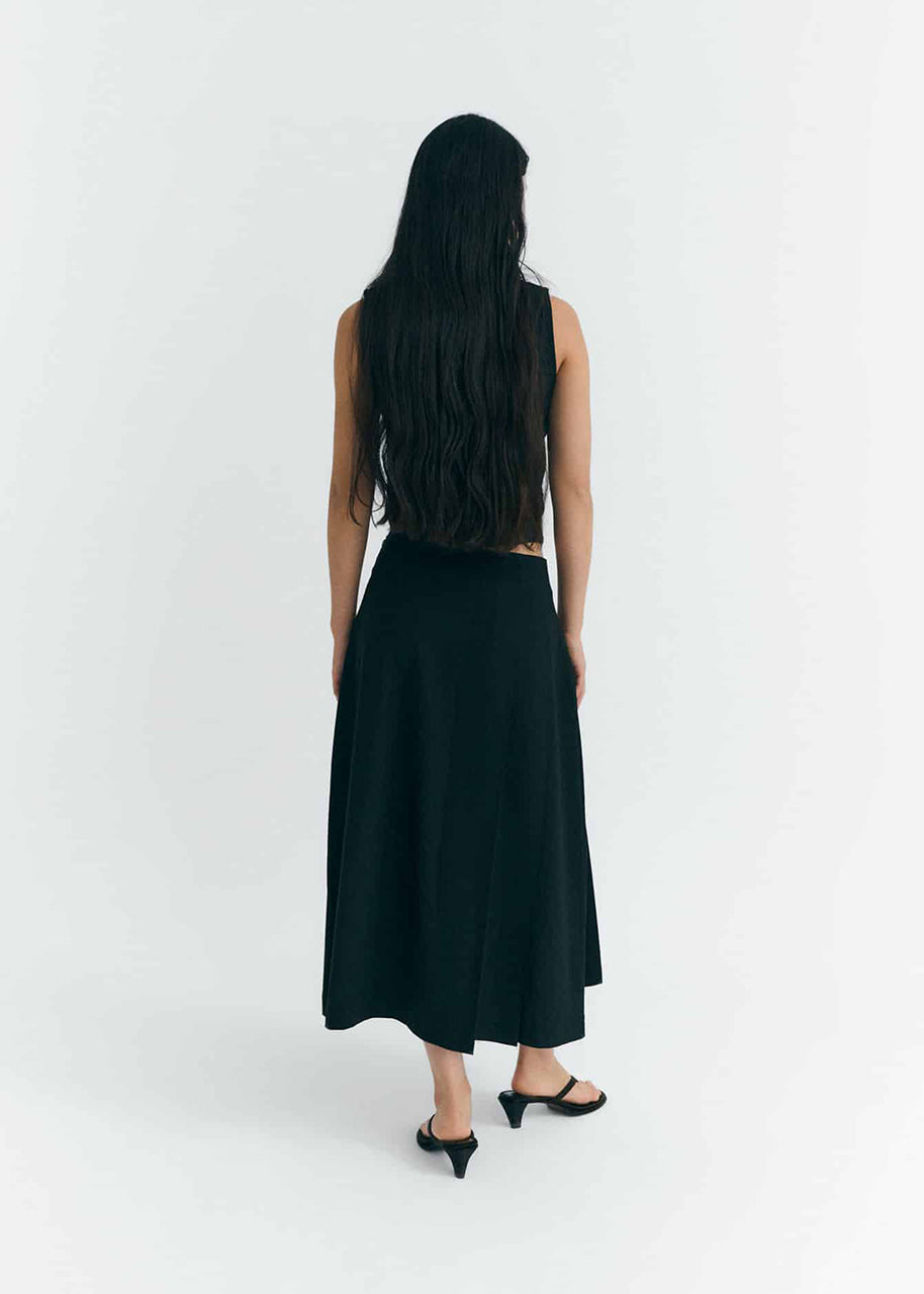 BLACK BAHIA SKIRT