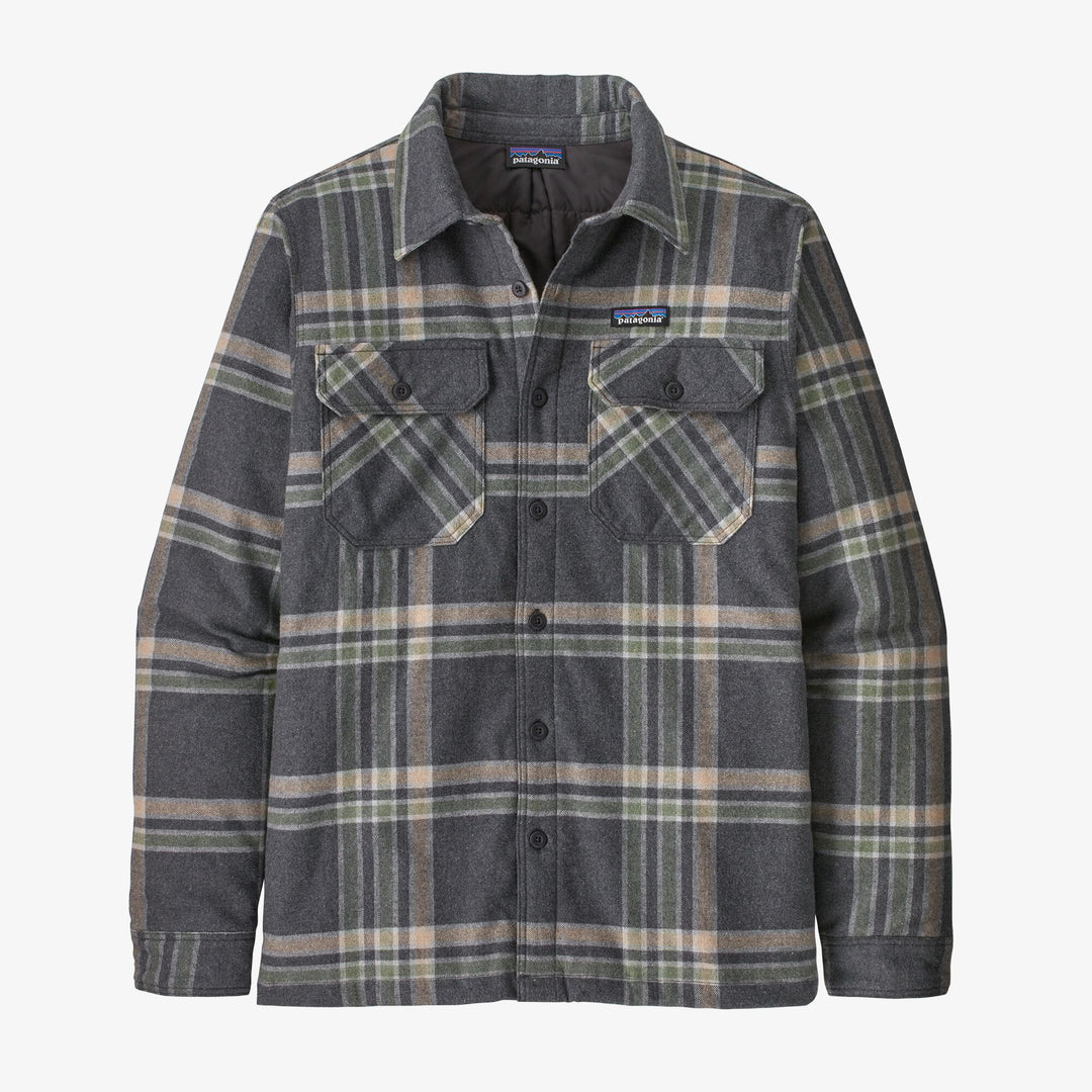 M´s Insulated  Fjord Flannel Shirt - Black