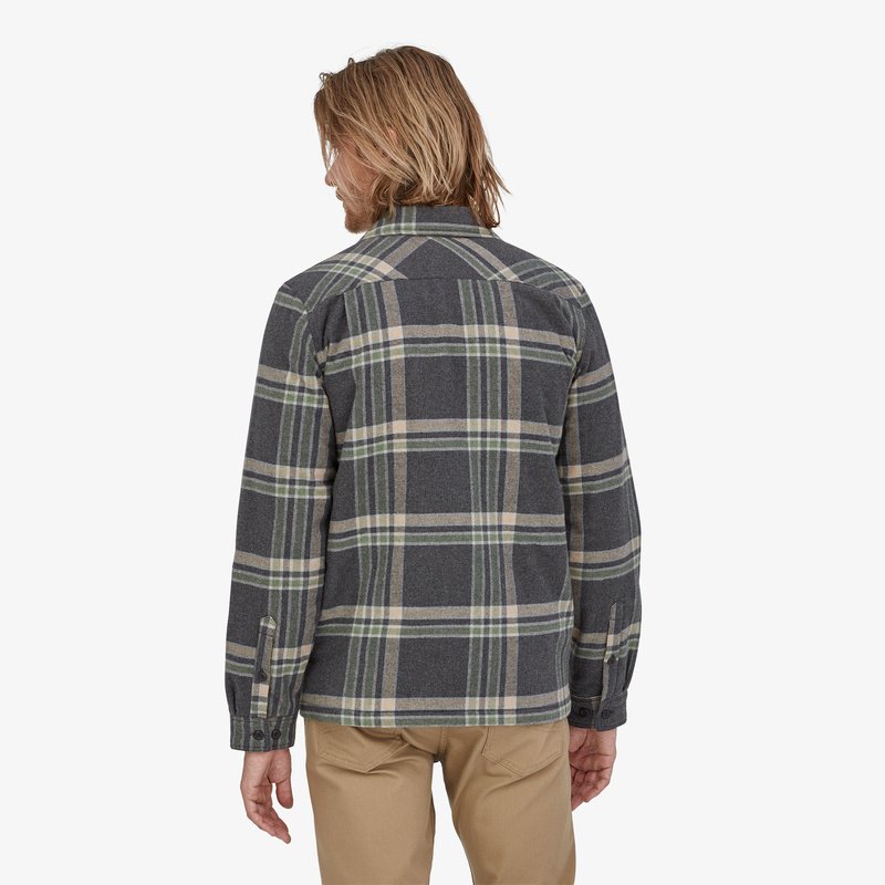 M´s Insulated  Fjord Flannel Shirt - Black