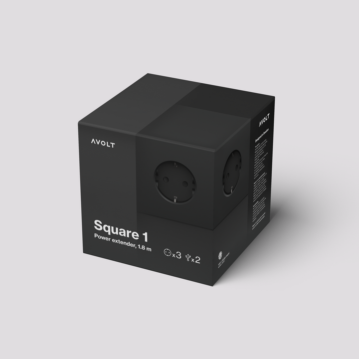 Square 1 USB Version - stockholm black