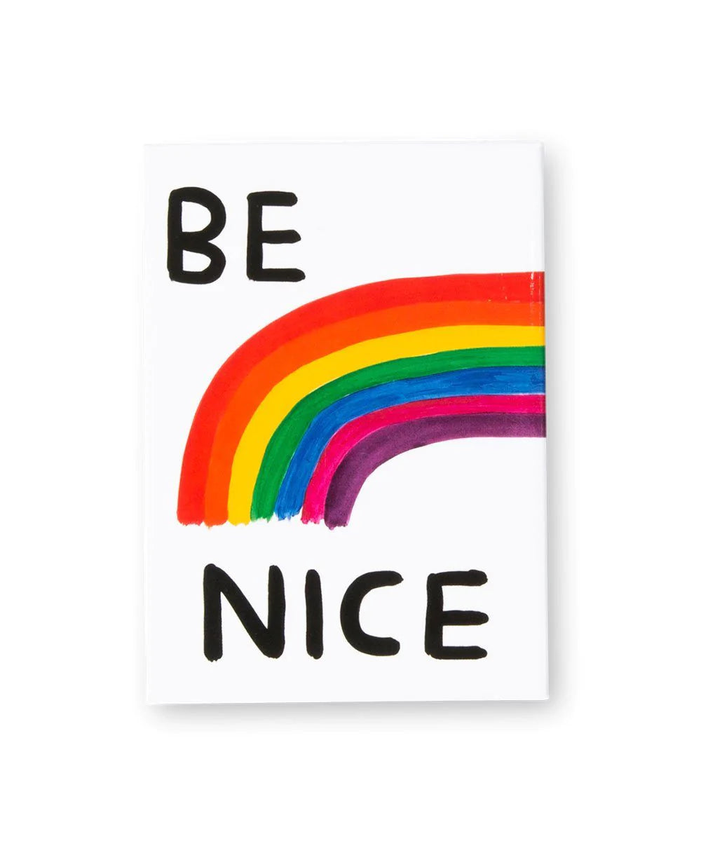 "Be Nice" Magnet x David Shrigley