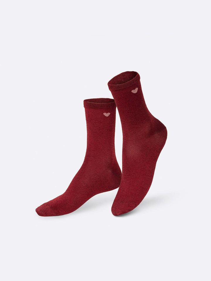 Socks - "Love Me Red"
