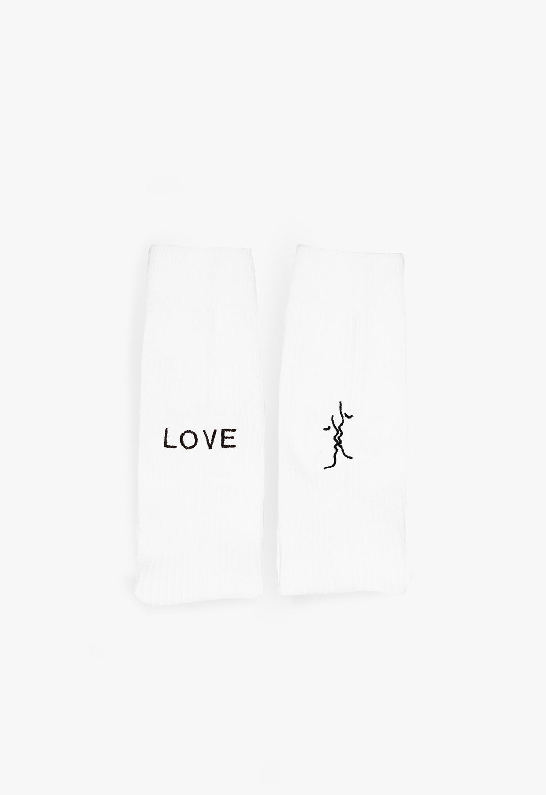 Socken "Love" - white