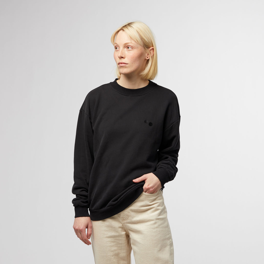Sweatshirt - peat black