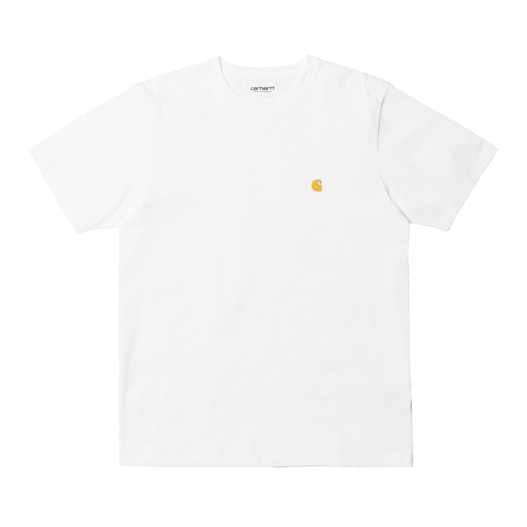 S/S Chase T-Shirt - white/gold