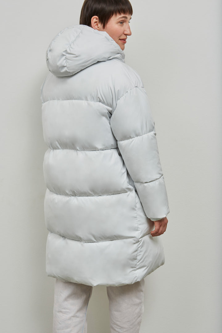 Elphin Puffer Coat - off white